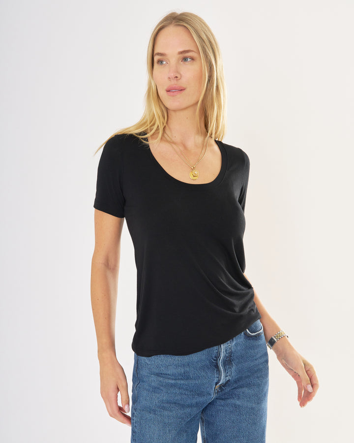 Boston Scoop Neck Tee