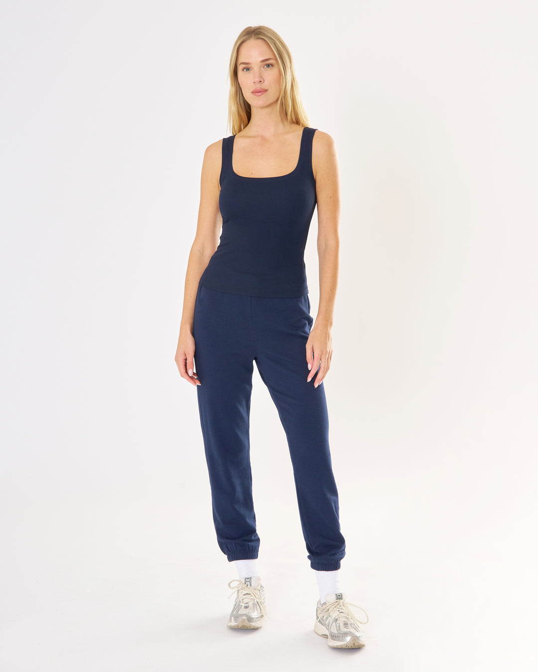 Franklin Ribbed Square Neck Tank