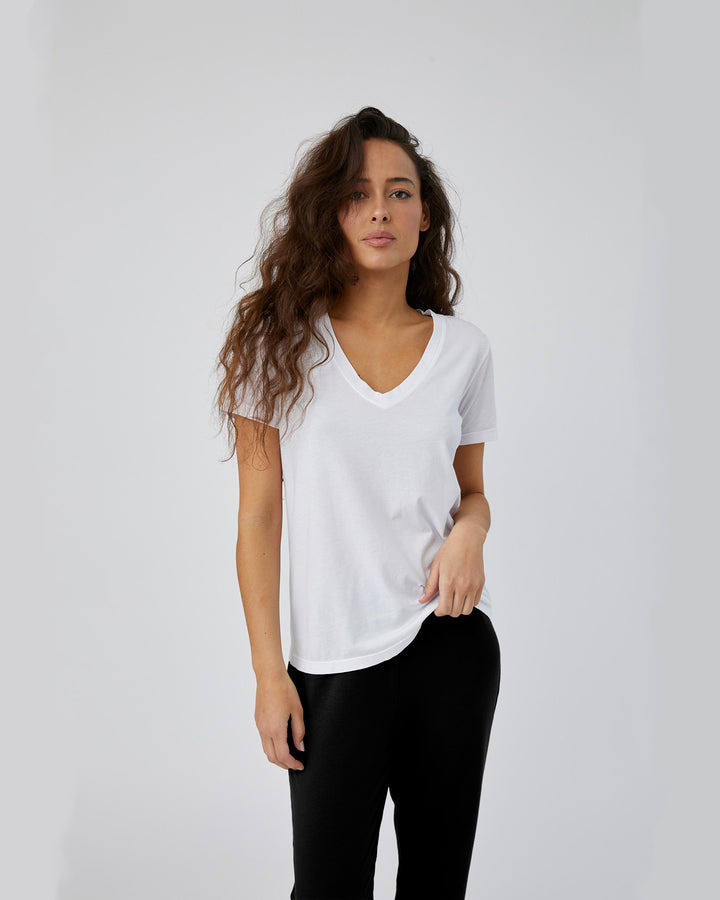 Charleston V Neck Tee